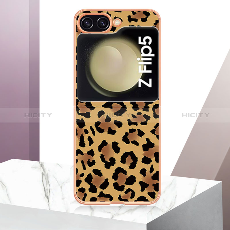 Funda Silicona Gel Goma Patron de Moda Carcasa YB8 para Samsung Galaxy Z Flip5 5G