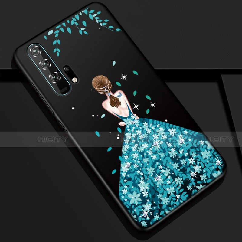 Funda Silicona Gel Goma Vestido de Novia Carcasa K01 para Huawei Honor 20 Pro