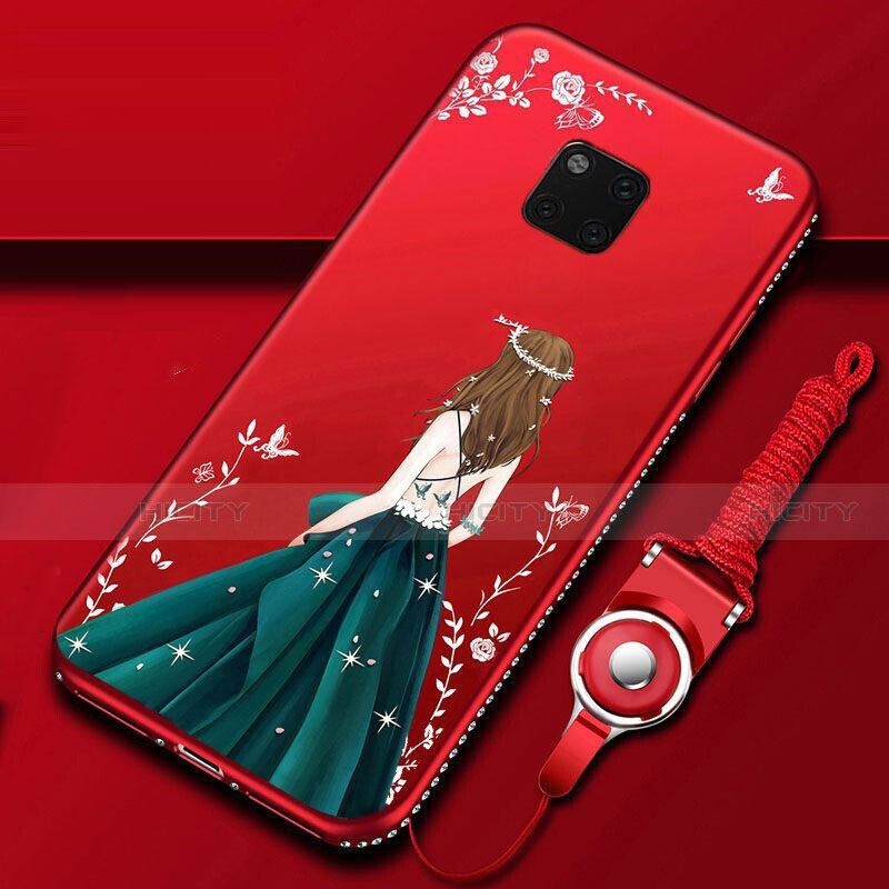 Funda Silicona Gel Goma Vestido de Novia Carcasa K01 para Huawei Mate 20 Pro