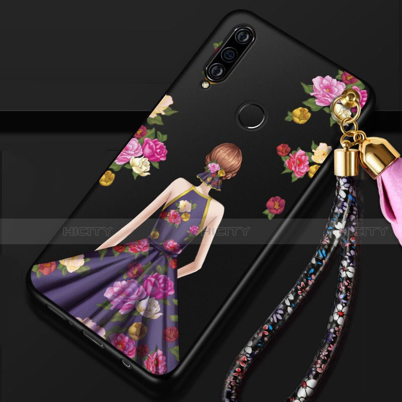 Funda Silicona Gel Goma Vestido de Novia Carcasa K02 para Huawei Nova 4e