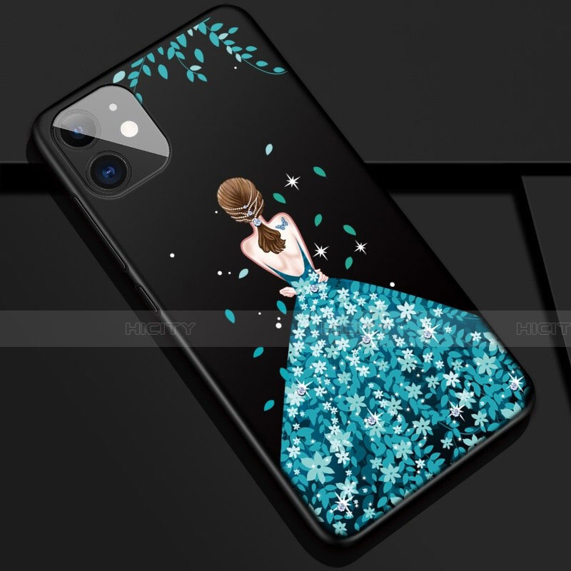 Funda Silicona Gel Goma Vestido de Novia Carcasa M02 para Apple iPhone 11