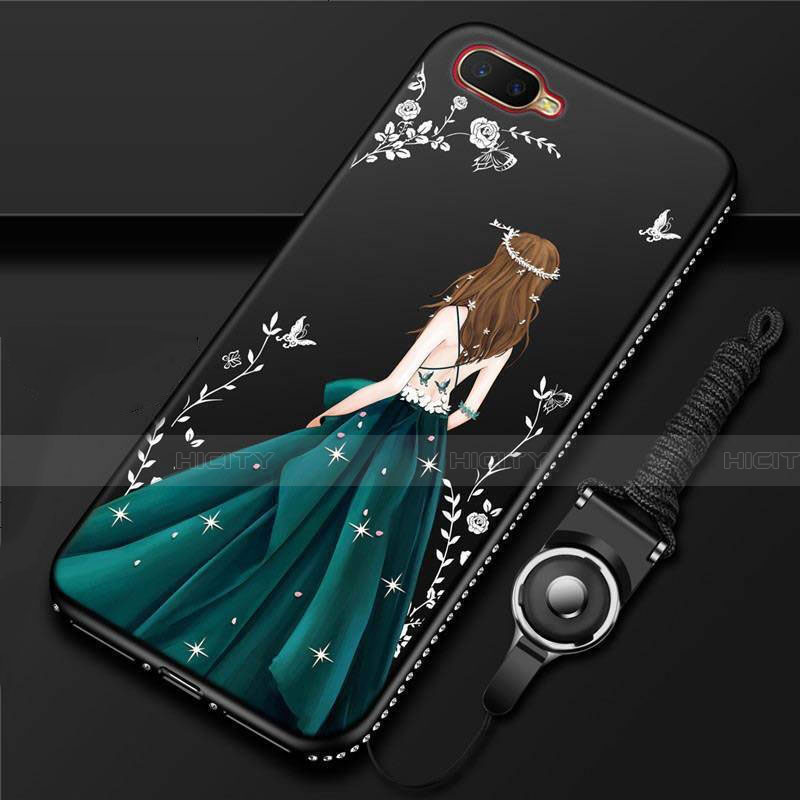 Funda Silicona Gel Goma Vestido de Novia Carcasa M02 para Oppo R15X