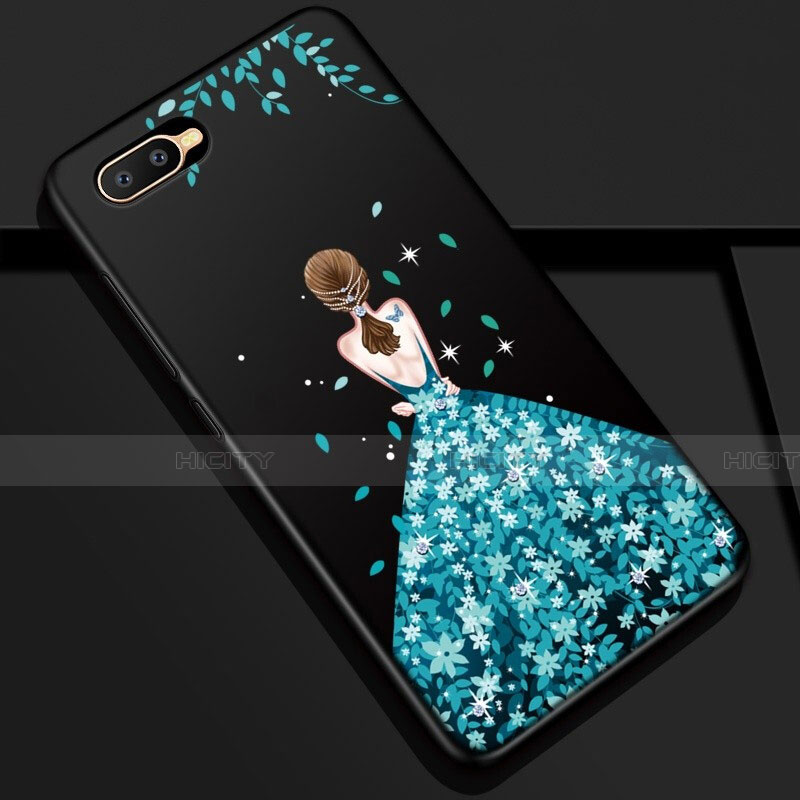 Funda Silicona Gel Goma Vestido de Novia Carcasa M04 para Oppo K1