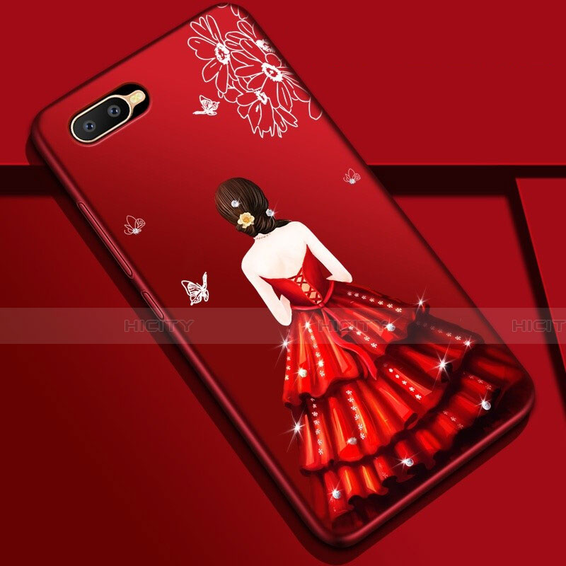 Funda Silicona Gel Goma Vestido de Novia Carcasa M04 para Oppo R15X