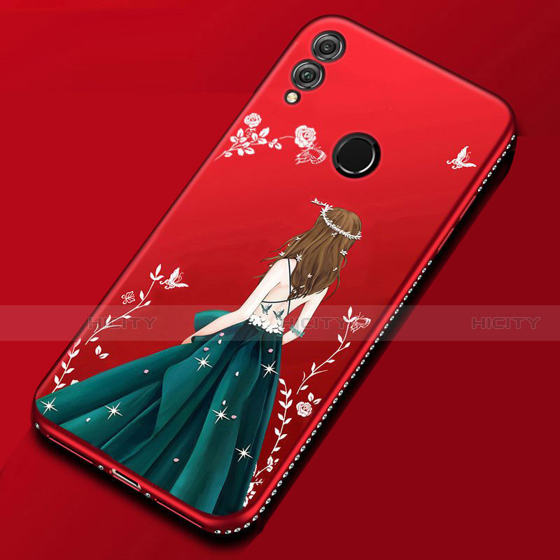 Funda Silicona Gel Goma Vestido de Novia Carcasa para Huawei Honor View 10 Lite Multicolor