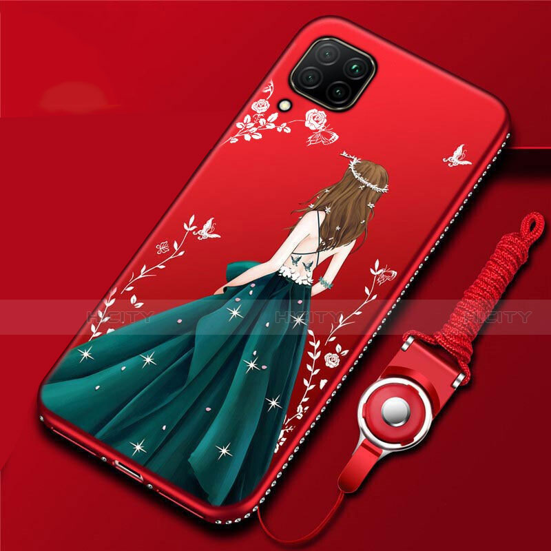 Funda Silicona Gel Goma Vestido de Novia Carcasa para Huawei Nova 6 SE