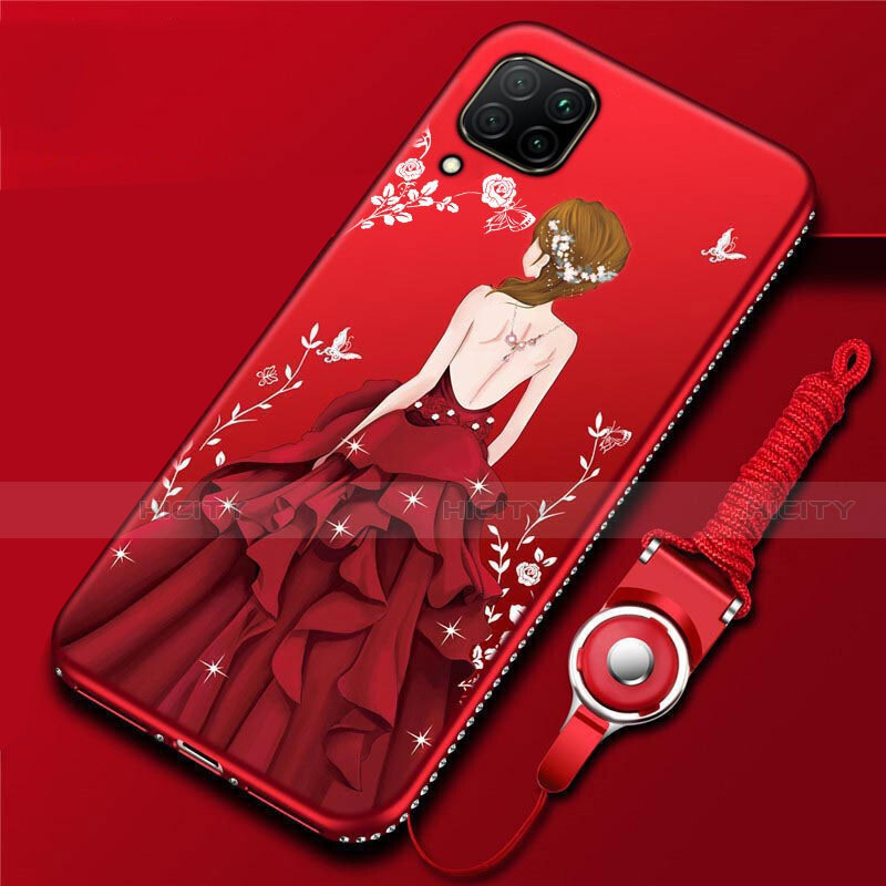 Funda Silicona Gel Goma Vestido de Novia Carcasa para Huawei Nova 6 SE