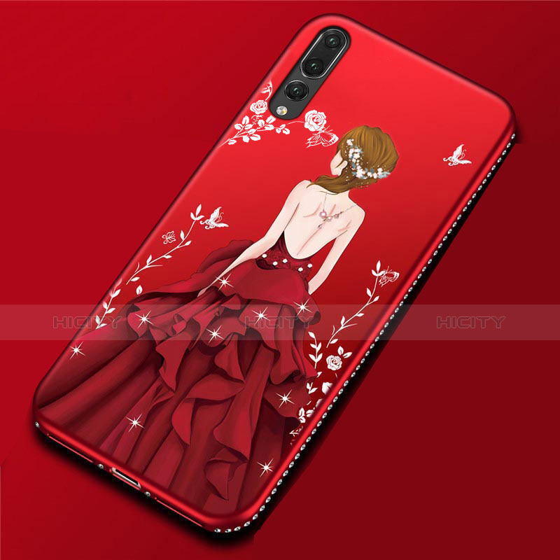 Funda Silicona Gel Goma Vestido de Novia Carcasa para Huawei P20 Pro