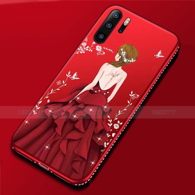 Funda Silicona Gel Goma Vestido de Novia Carcasa para Huawei P30 Pro New Edition