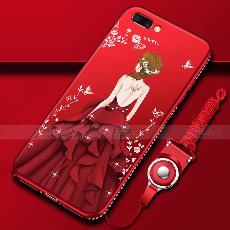 Funda Silicona Gel Goma Vestido de Novia Carcasa para Oppo A12e