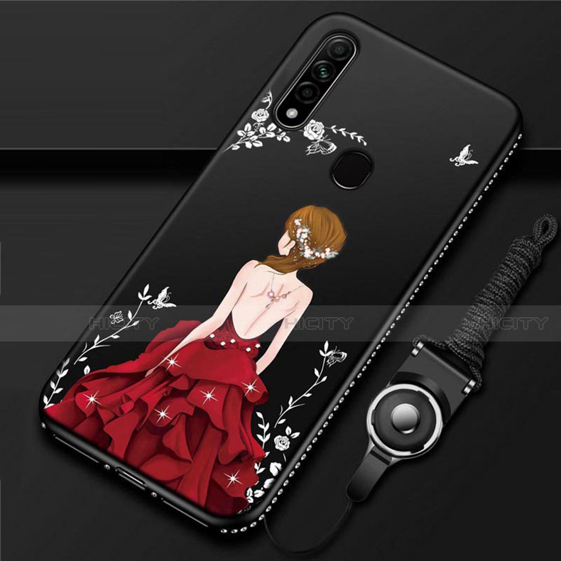 Funda Silicona Gel Goma Vestido de Novia Carcasa para Oppo A31