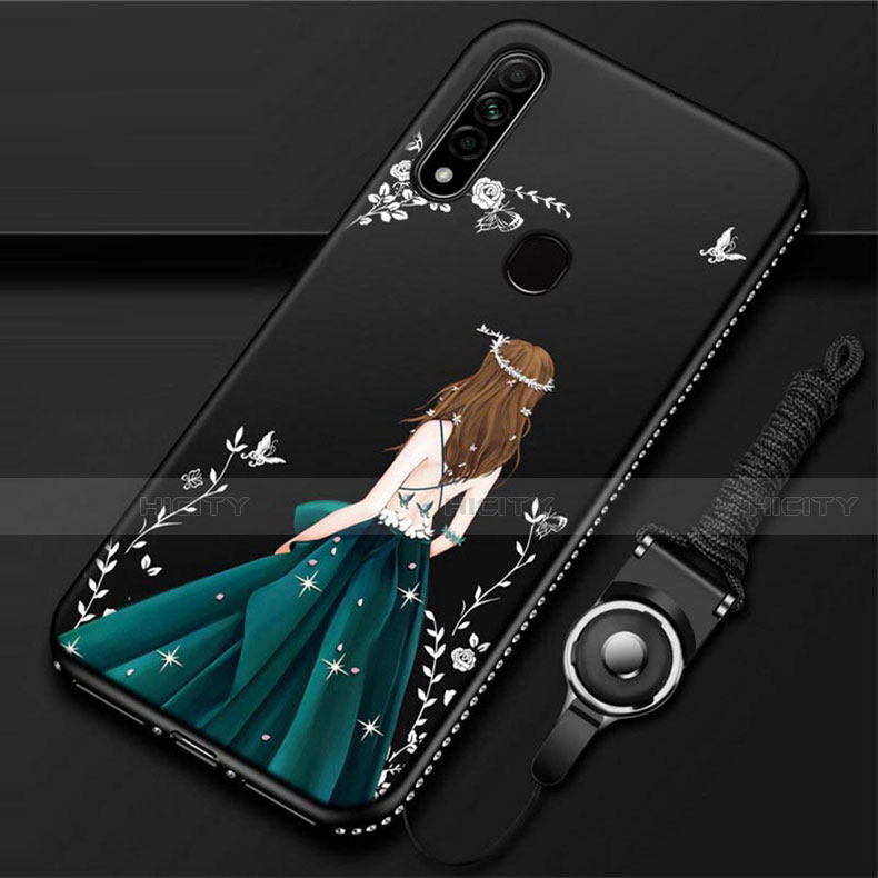 Funda Silicona Gel Goma Vestido de Novia Carcasa para Oppo A31