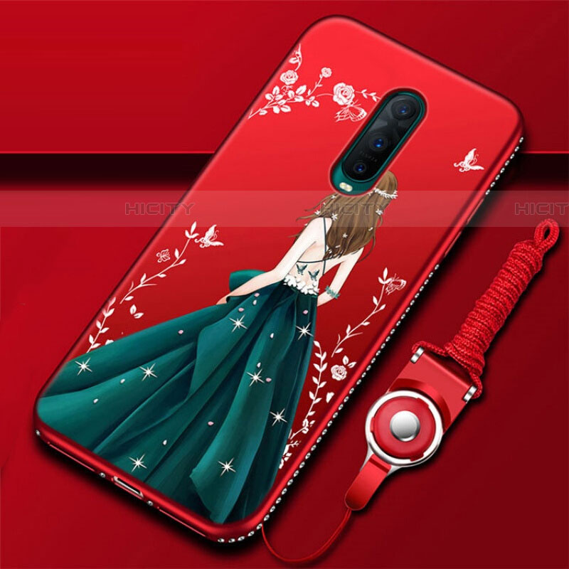 Funda Silicona Gel Goma Vestido de Novia Carcasa para Oppo RX17 Pro Multicolor