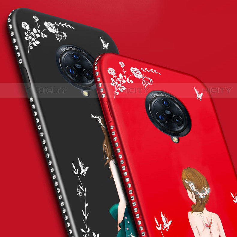 Funda Silicona Gel Goma Vestido de Novia Carcasa para Vivo Nex 3 5G