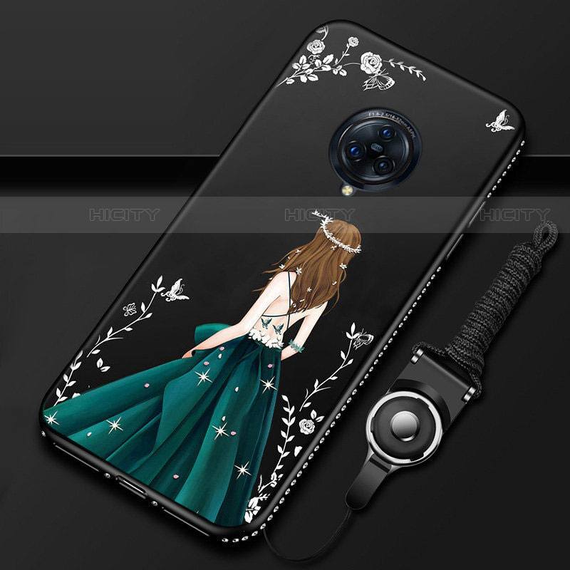 Funda Silicona Gel Goma Vestido de Novia Carcasa para Vivo Nex 3S