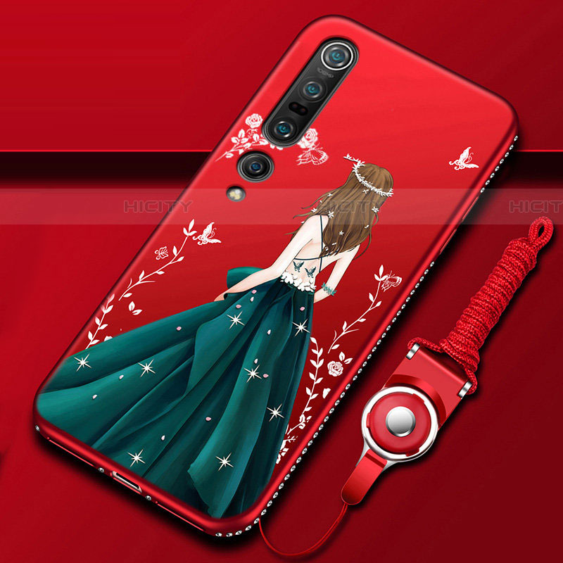 Funda Silicona Gel Goma Vestido de Novia Carcasa para Xiaomi Mi 10 Pro