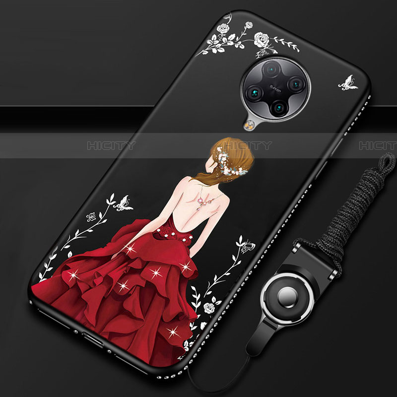 Funda Silicona Gel Goma Vestido de Novia Carcasa para Xiaomi Poco F2 Pro