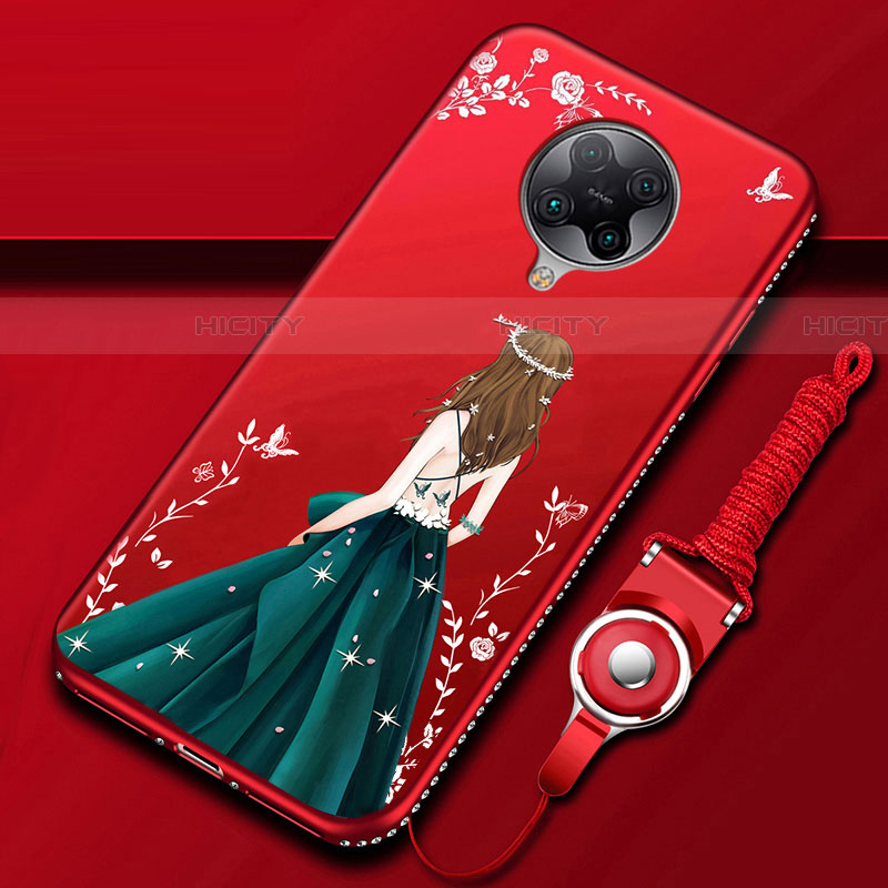 Funda Silicona Gel Goma Vestido de Novia Carcasa para Xiaomi Redmi K30 Pro 5G