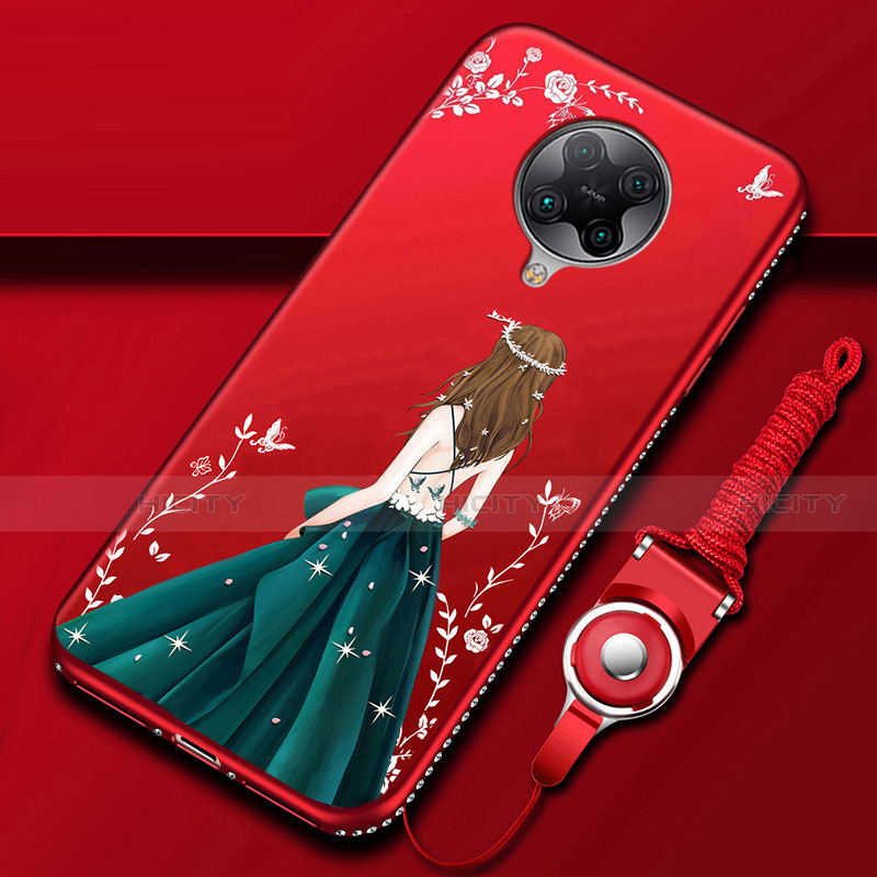 Funda Silicona Gel Goma Vestido de Novia Carcasa para Xiaomi Redmi K30 Pro Zoom Multicolor