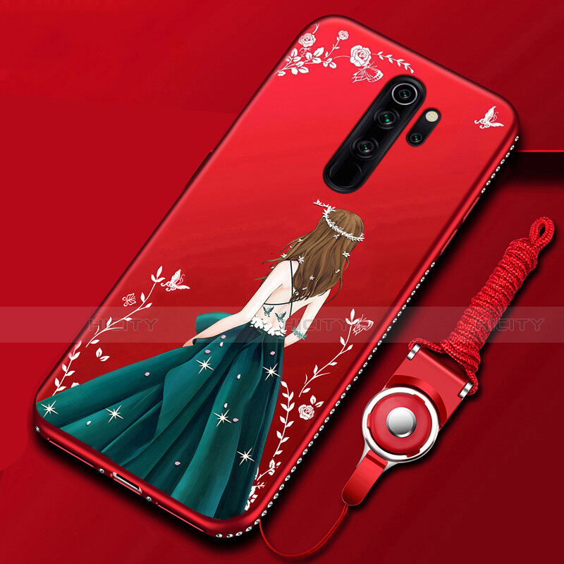 Funda Silicona Gel Goma Vestido de Novia Carcasa para Xiaomi Redmi Note 8 Pro