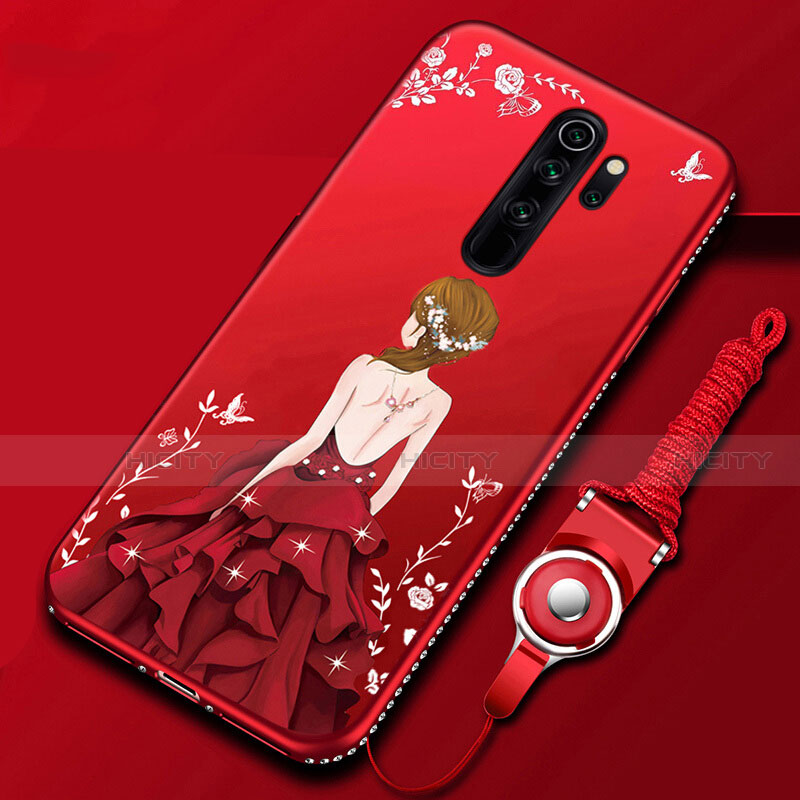 Funda Silicona Gel Goma Vestido de Novia Carcasa para Xiaomi Redmi Note 8 Pro