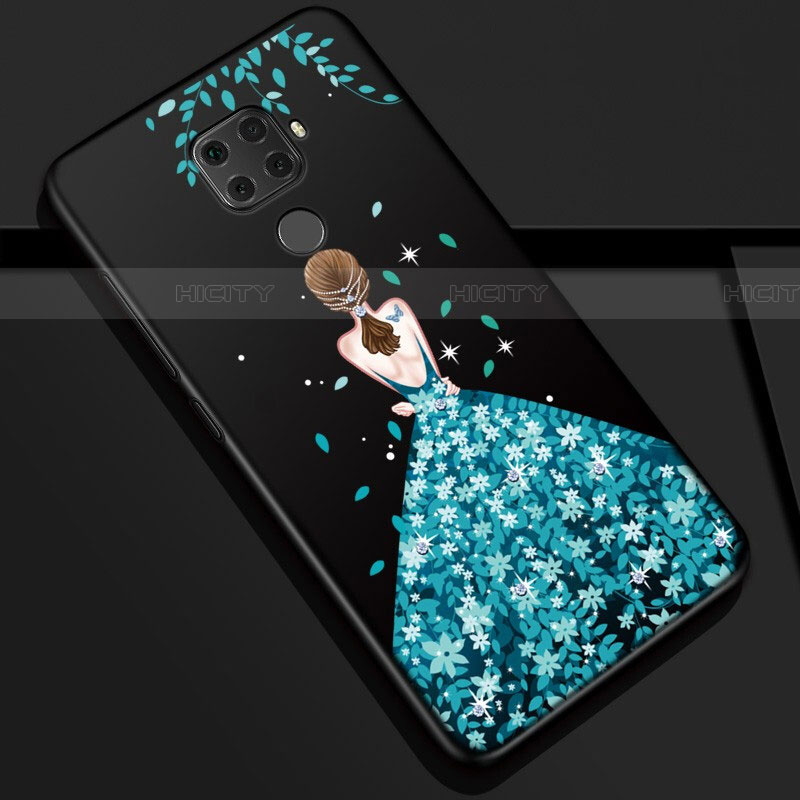 Funda Silicona Gel Goma Vestido de Novia Carcasa S01 para Huawei Mate 30 Lite