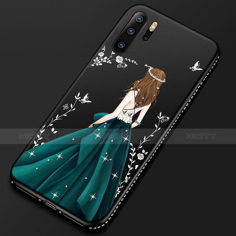 Funda Silicona Gel Goma Vestido de Novia Carcasa S01 para Huawei P30 Pro