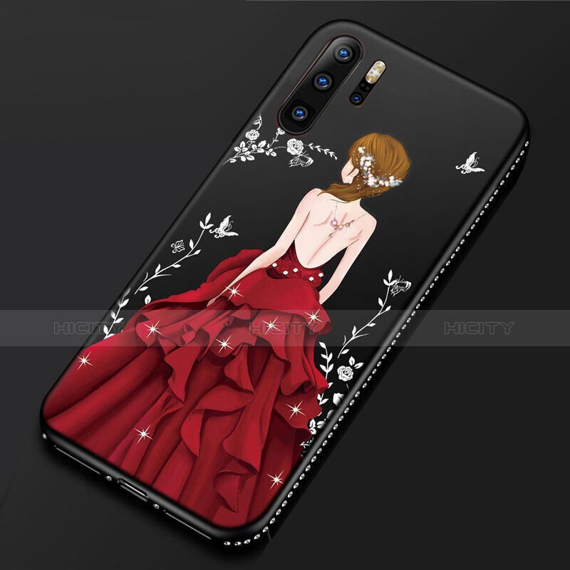 Funda Silicona Gel Goma Vestido de Novia Carcasa S01 para Huawei P30 Pro New Edition