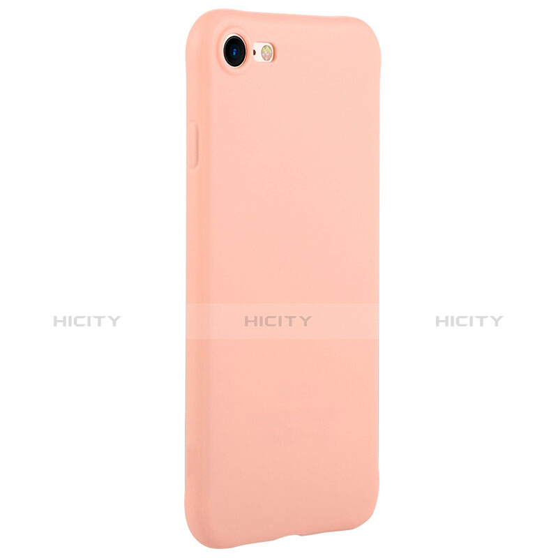 Funda Silicona Goma C01 para Apple iPhone 7 Rosa