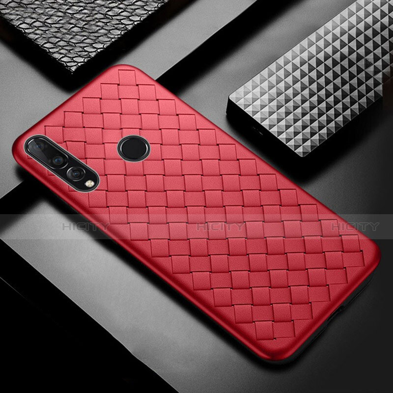 Funda Silicona Goma de Cuero Carcasa A01 para Huawei Enjoy 9s