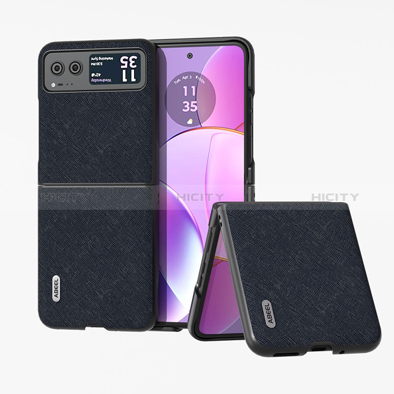 Funda Silicona Goma de Cuero Carcasa B01H para Motorola Moto Razr 40 5G