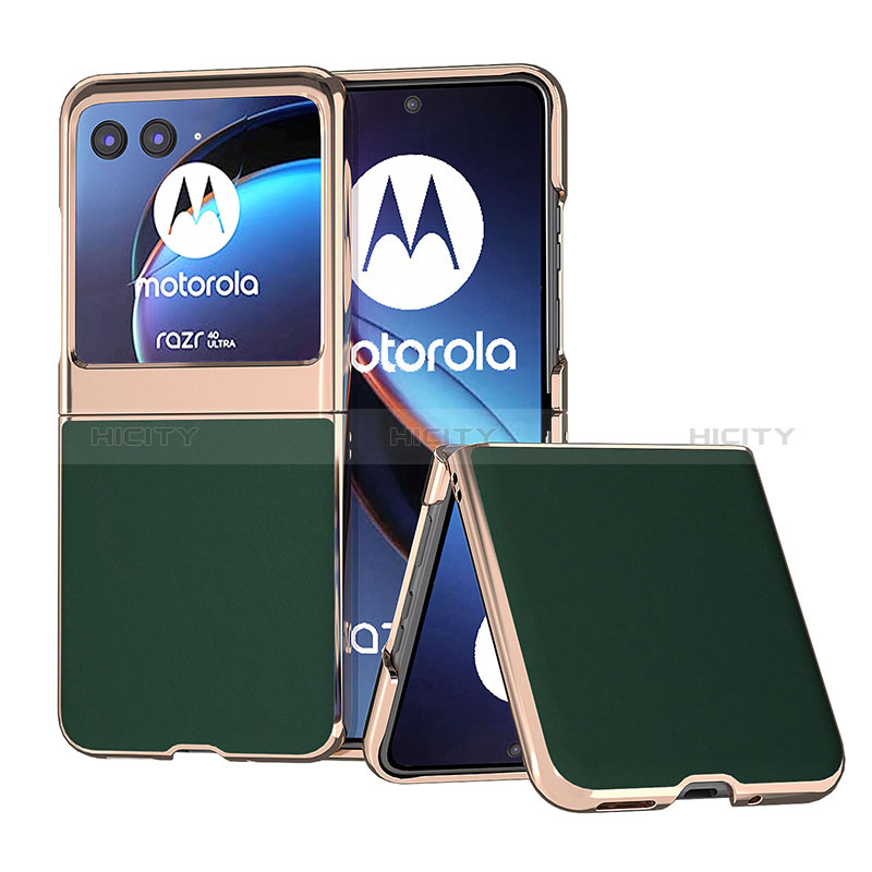 Funda Silicona Goma de Cuero Carcasa B01H para Motorola Moto Razr 40 Ultra 5G