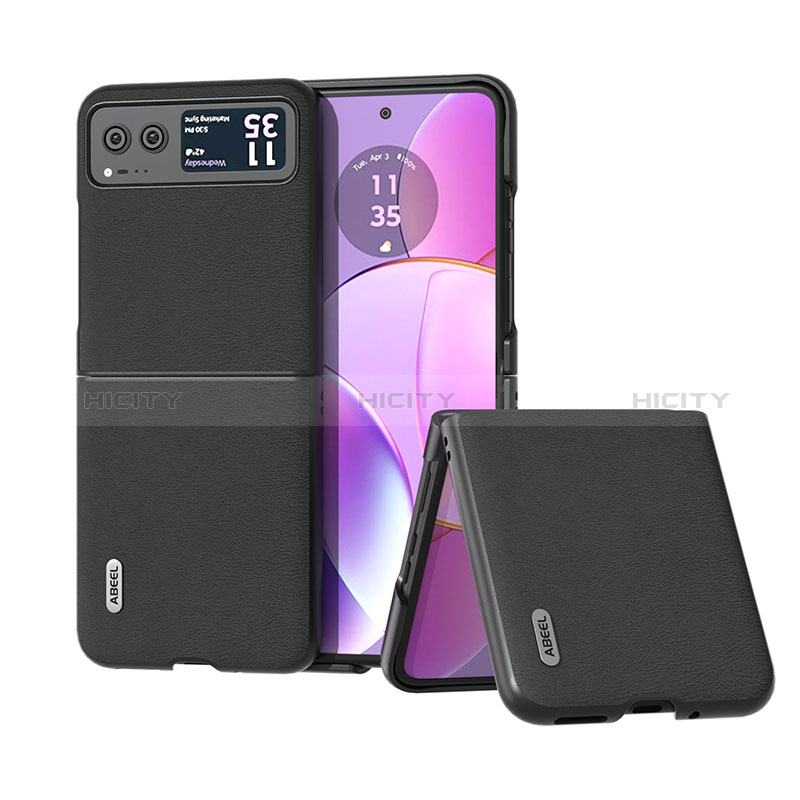 Funda Silicona Goma de Cuero Carcasa B02H para Motorola Moto Razr 40 5G