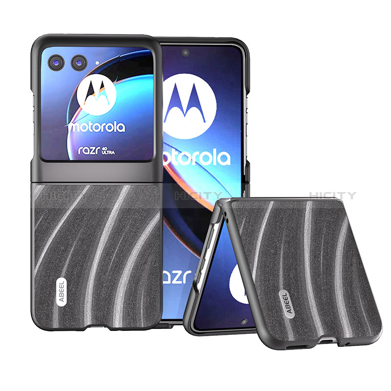 Funda Silicona Goma de Cuero Carcasa B03H para Motorola Moto Razr 40 Ultra 5G