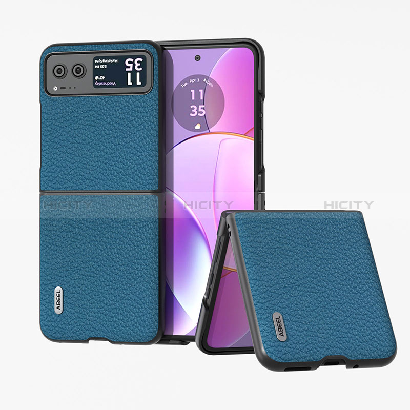 Funda Silicona Goma de Cuero Carcasa B05H para Motorola Moto Razr 40 5G