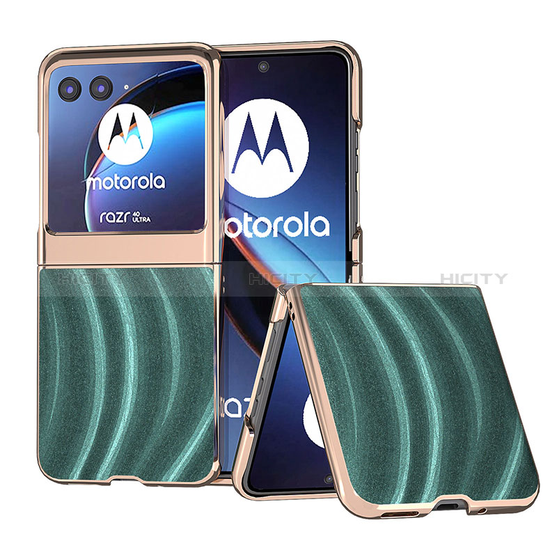 Funda Silicona Goma de Cuero Carcasa B05H para Motorola Moto Razr 40 Ultra 5G