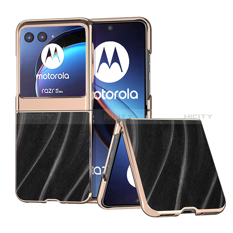 Funda Silicona Goma de Cuero Carcasa B05H para Motorola Moto Razr 40 Ultra 5G