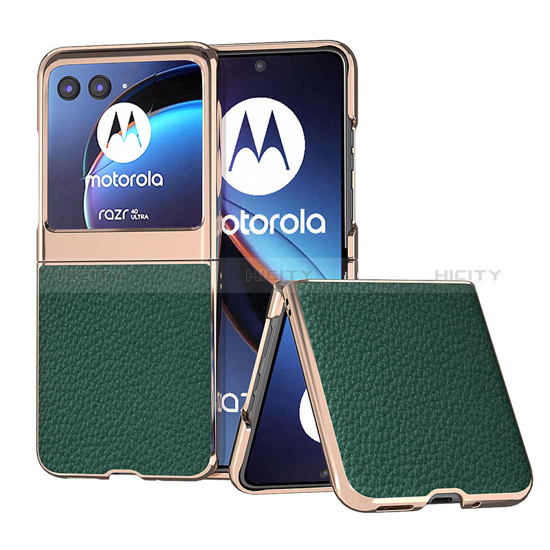 Funda Silicona Goma de Cuero Carcasa B06H para Motorola Moto Razr 40 Ultra 5G