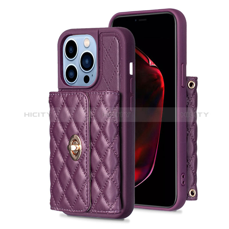 Funda Silicona Goma de Cuero Carcasa BF1 para Apple iPhone 13 Pro Max