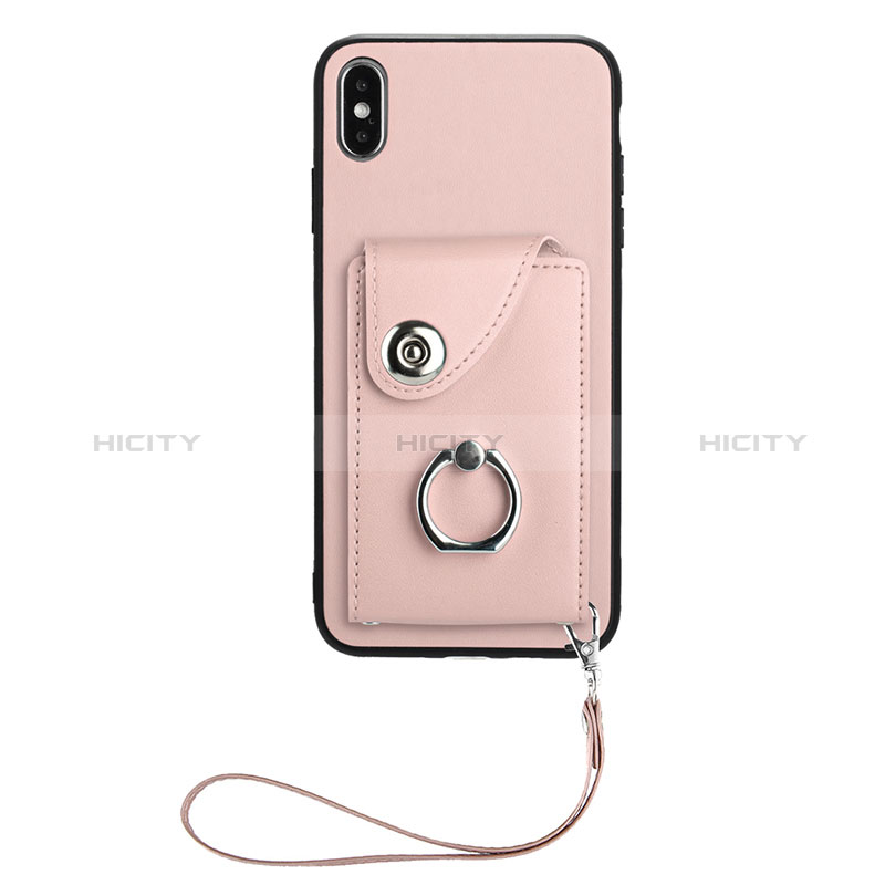 Funda Silicona Goma de Cuero Carcasa BF1 para Apple iPhone X