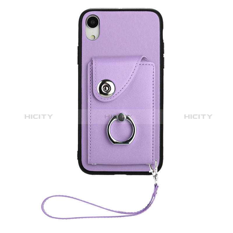 Funda Silicona Goma de Cuero Carcasa BF1 para Apple iPhone XR