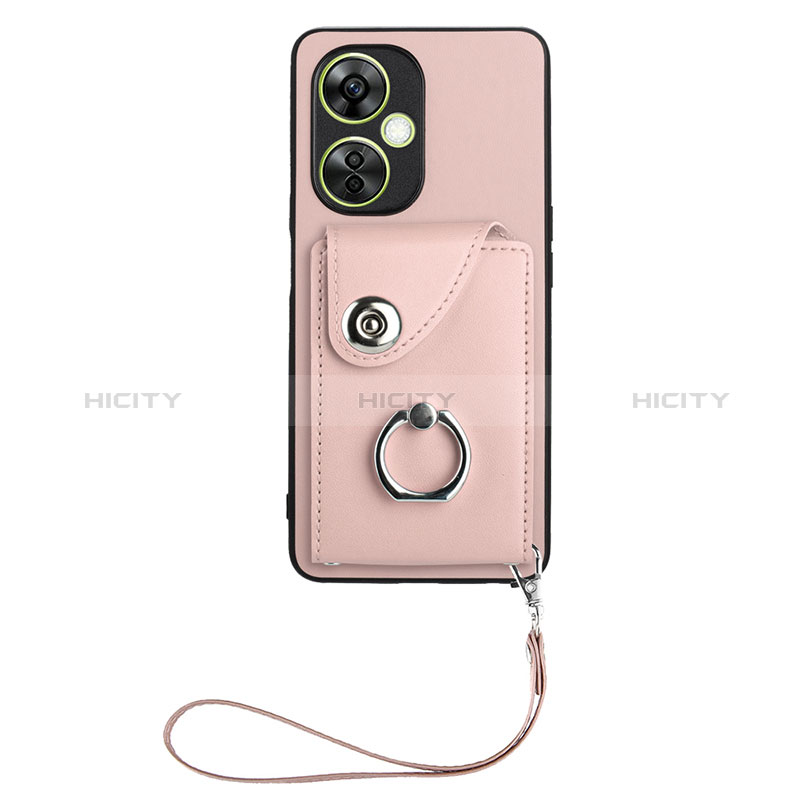 Funda Silicona Goma de Cuero Carcasa BF1 para OnePlus Nord CE 3 Lite 5G Oro Rosa