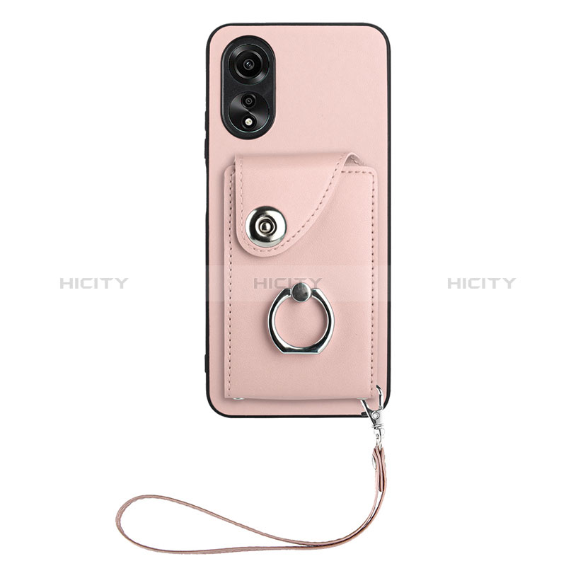 Funda Silicona Goma de Cuero Carcasa BF1 para Oppo A17