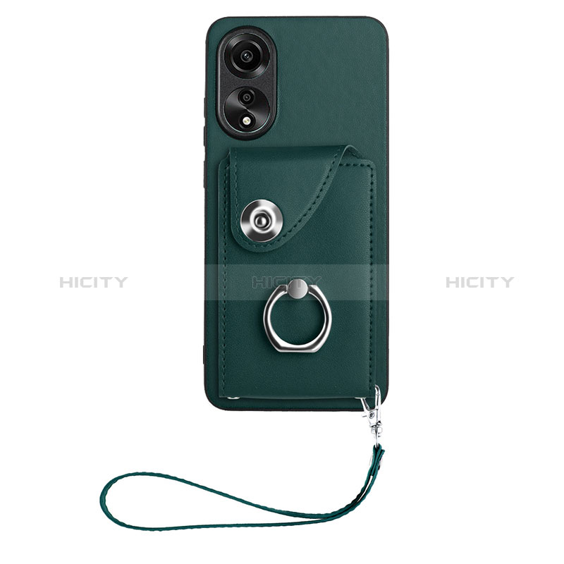 Funda Silicona Goma de Cuero Carcasa BF1 para Oppo A78 4G