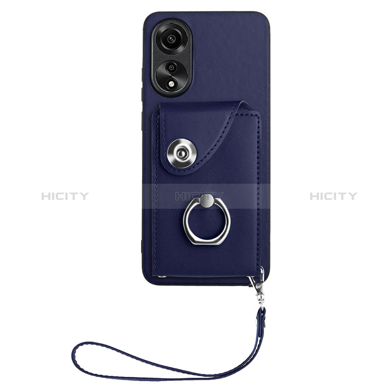 Funda Silicona Goma de Cuero Carcasa BF1 para Oppo A78 4G