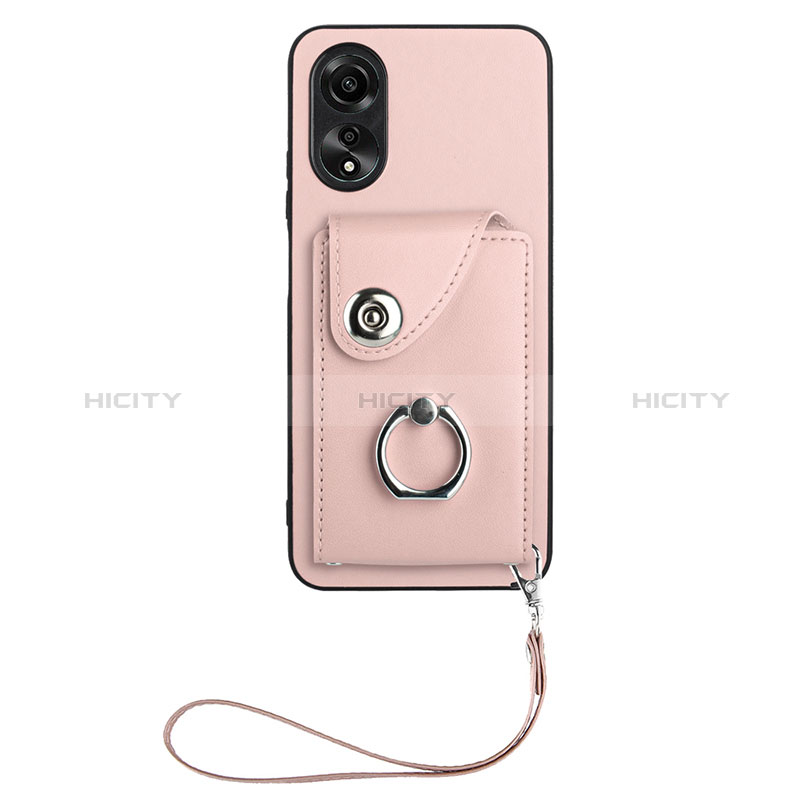 Funda Silicona Goma de Cuero Carcasa BF1 para Oppo A78 5G