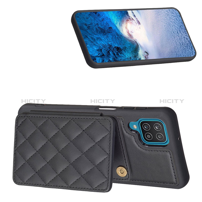 Funda Silicona Goma de Cuero Carcasa BF1 para Samsung Galaxy A12 5G