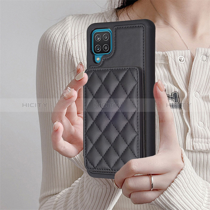 Funda Silicona Goma de Cuero Carcasa BF1 para Samsung Galaxy M12