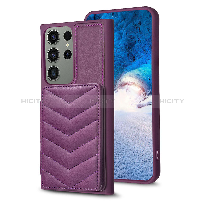 Funda Silicona Goma de Cuero Carcasa BF1 para Samsung Galaxy S22 Ultra 5G