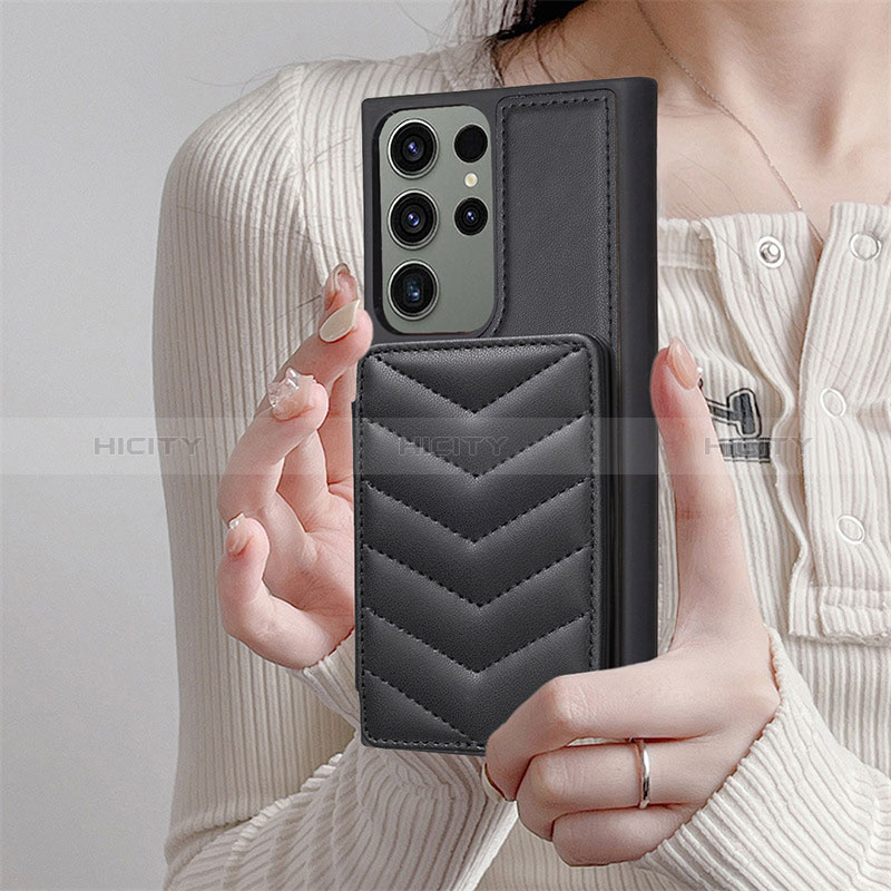 Funda Silicona Goma de Cuero Carcasa BF1 para Samsung Galaxy S24 Ultra 5G